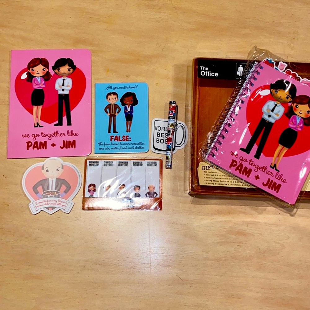 The Office - Stationary + Sticker Set